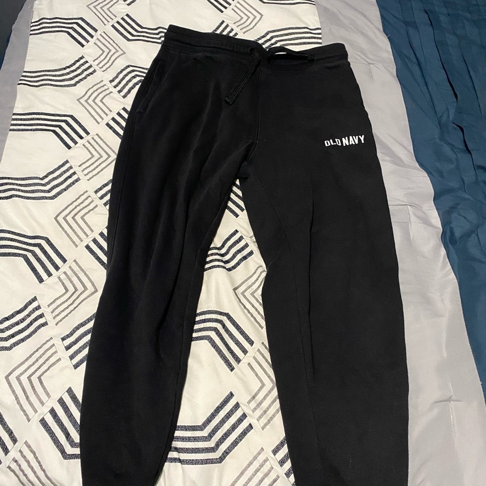 Old Navy Mens Black Sweatpants